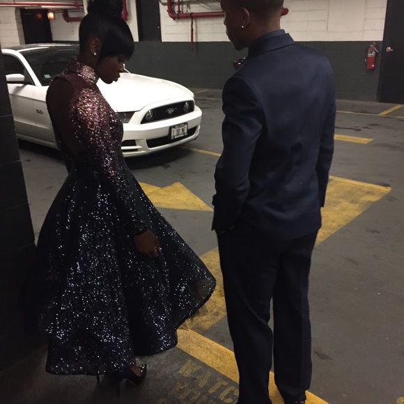 Beautiful customized ombré dress. - Picture 4 of 5